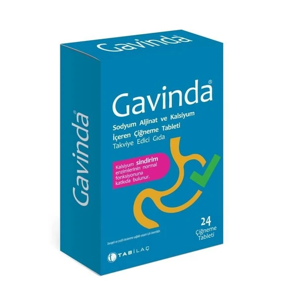 Gavinda 24 Çiğneme Tableti ürün görseli