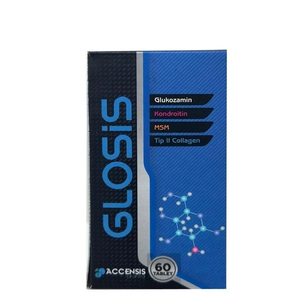 Glosis MSM Tip II Collagen 60 Tablet ürün görseli