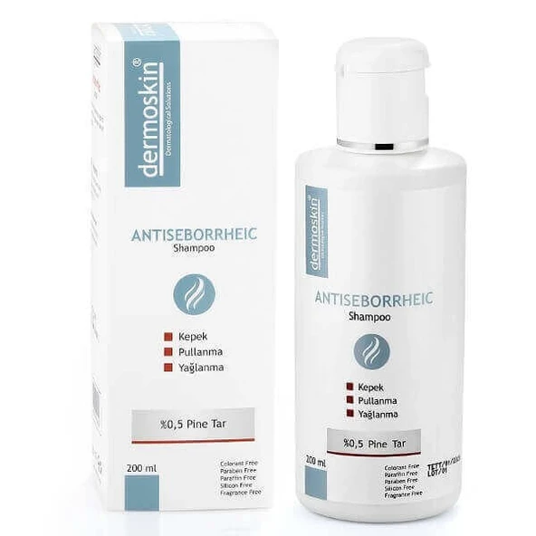 Dermoskin Antiseborrheic Yağlı, Kepekli Saçlar için Şampuan 200 ml - 1