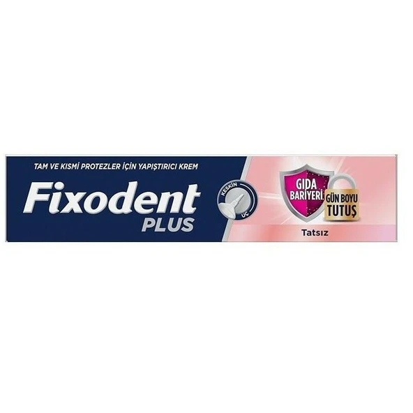 Fixodent Plus Gıda Bariyeri Tatsız 40 gr ürün görseli