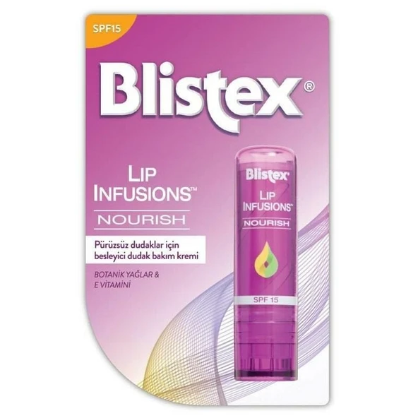 Blistex Pürüzsüz Dudaklar için Bakım Lip Infusions - 1