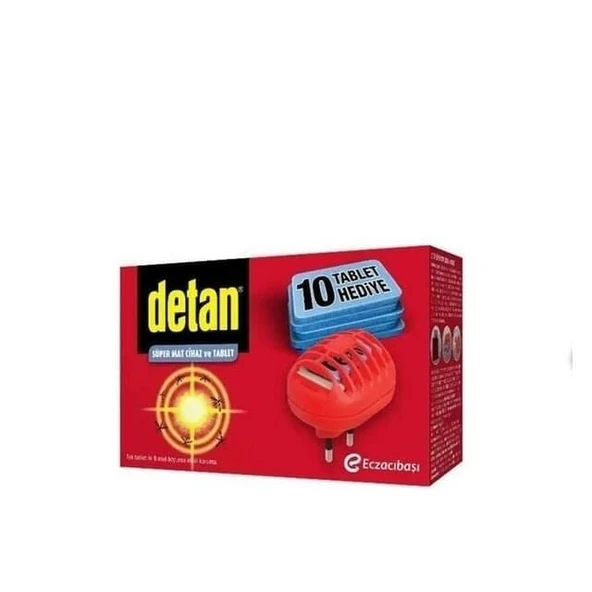 Detan Süper Mat Cihaz + 10'Lu Tablet Yedek ürün görseli