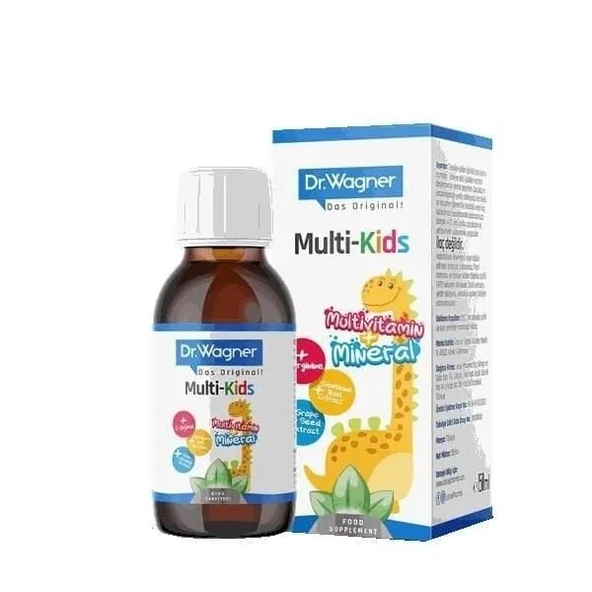 Dr Wagner Multi Kids Şurup 150ml ürün görseli