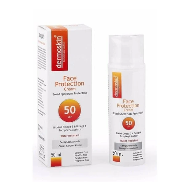 Dermoskin SPF 50 Güneş Koruyucu Krem 50 ml ürün görseli