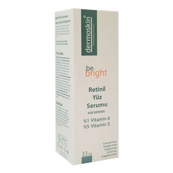 Dermoskin Be Bright Retinil Yüz Serumu 33ml - 1