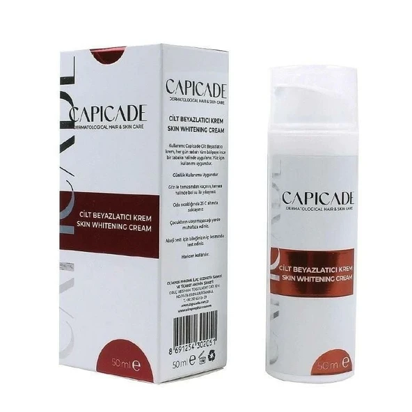 Capicade Cilt Beyazlatıcı Krem 50 ml ürün görseli