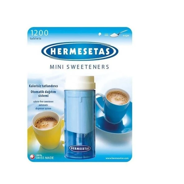 Hermesetas Tatlandırıcı 1200 Tablet ürün görseli