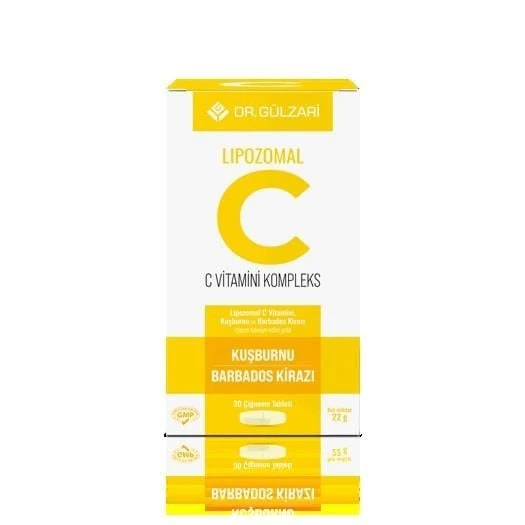 Dr.Gülzari C Kompleks 30 Çiğneme Tableti ürün görseli