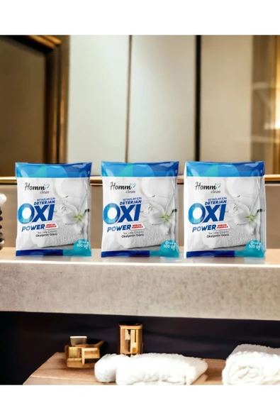 HOMM CLEAN OXI POWER LEKE ÇIKARICI 3 ADET 1500 GR - 2