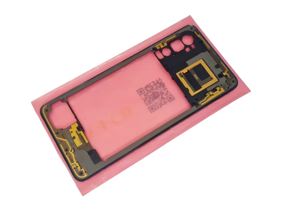 Tkgz - Samsung Galaxy M52 FULL KASA Arka Kapak Batarya Kapağı - SİYAH - Resim 3