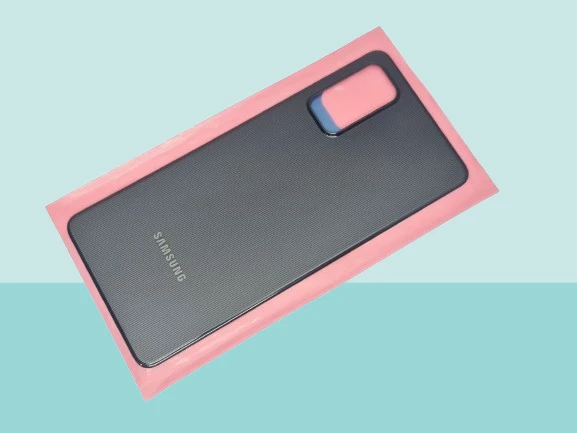 Tkgz - Samsung Galaxy M52 Arka Kapak Batarya Kapağı - SİYAH ürün görseli 1