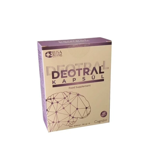 Deotral Vitamin ve Mineral içerikli 60 Kapsül ürün görseli