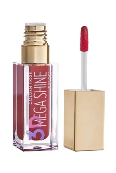 GOLDEN ROSE 3D MEGA SHİNE LİPGLOSS NO: 113 - RENKLİ DUDAK PARLATICISI - 3