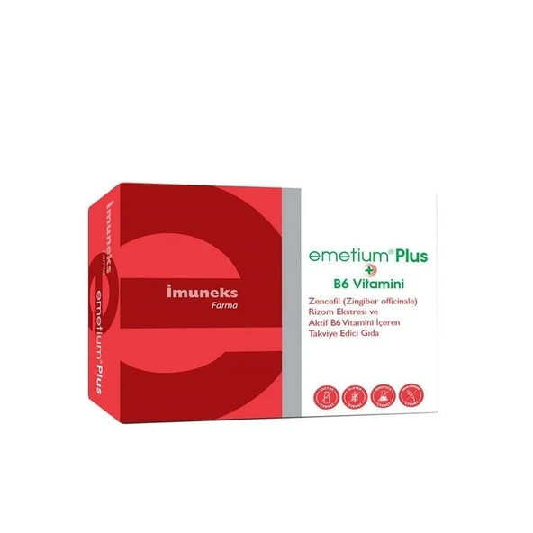 Imuneks Emetium Plus 30 Tablet ürün görseli