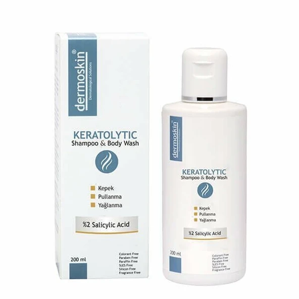 Dermoskin Keratolytic Shampoo & Body Wash 200 ml - 1