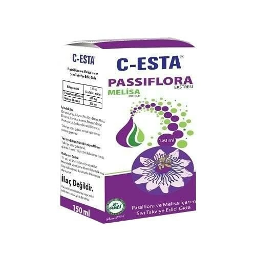 C-Esta Passiflora Melisa Ekstresi Şurubu 150ml ürün görseli