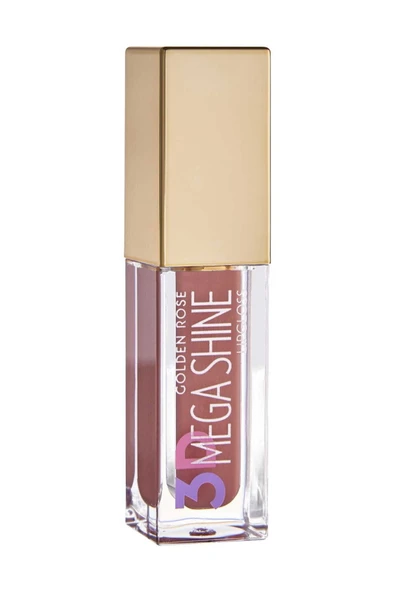 GOLDEN ROSE 3D MEGA SHİNE LİPGLOSS NO: 104 - RENKLİ DUDAK PARLATICISI - 8
