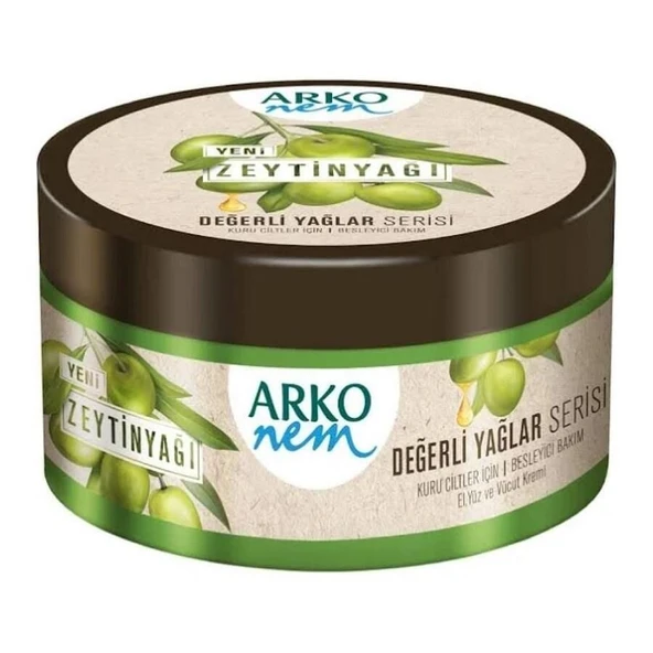 Arko Nem Krem Değerli Yağlar Zeytinyağlı 250 Ml - 1