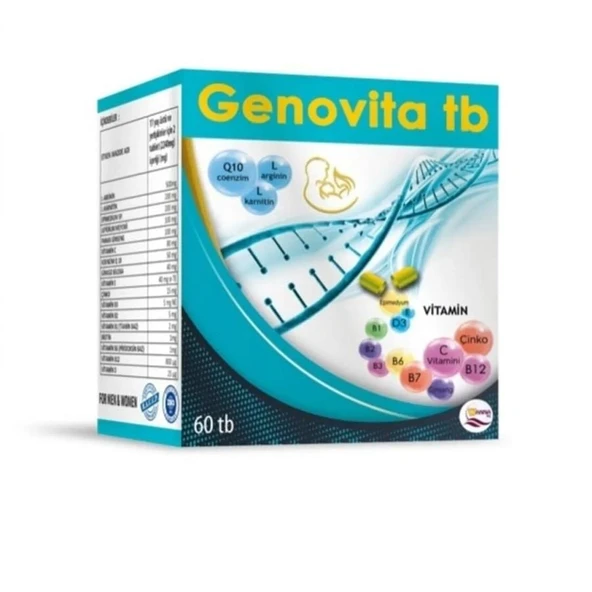 Genovita 60 Tablet ürün görseli