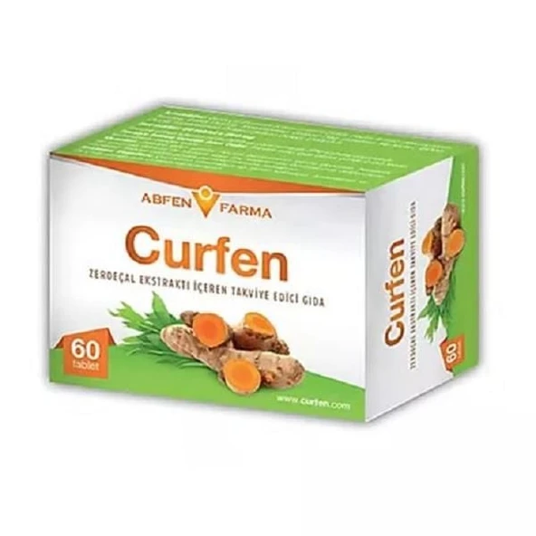 Curfen Zerdeçal İçeren 60 Tablet ürün görseli