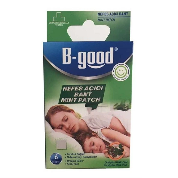 BGood Nefes Açıcı Bant 6 lı ürün görseli