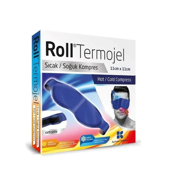 Roll Termojel Sıcak Soğuk Kompres Göz ve Alın 11x11cm ürün görseli