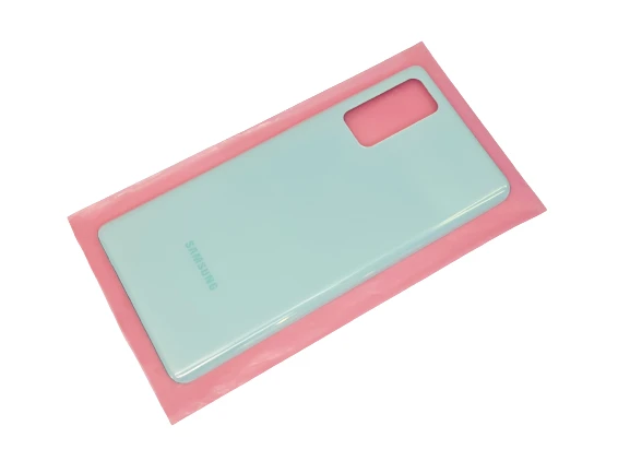 Tkgz - Samsung Galaxy S20 FE Arka Kapak Batarya Kapağı - MAVİ - Resim 2