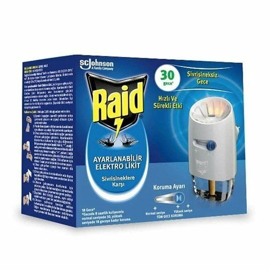 Raid Ayarlanabilir Elektrolikit 30 Gece 21 ml ürün görseli