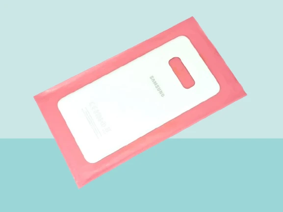 Tkgz - Samsung Galaxy S10 E Arka Kapak Batarya Kapağı -  BEYAZ ürün görseli 1