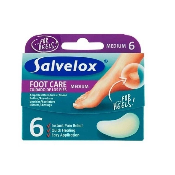 Salvelox Ayak Vuruntuları ve Su Toplamalarına Karşı Yara Bandı 6 Adet ürün görseli