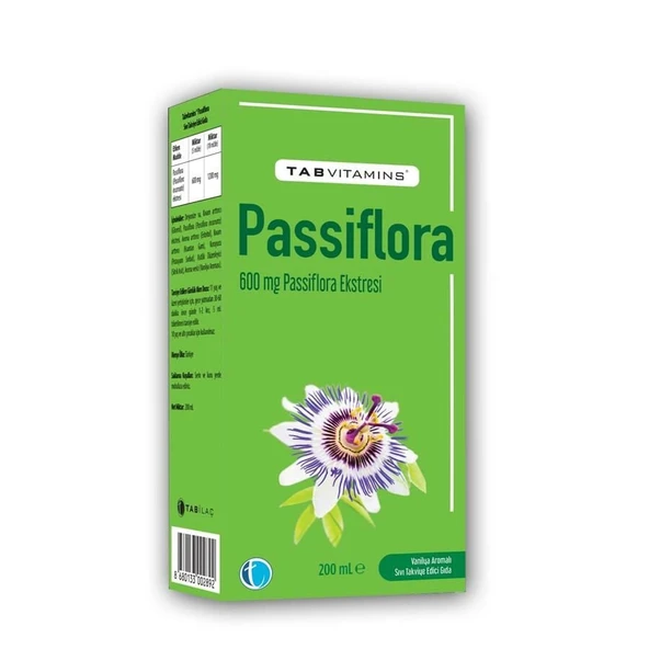 Tabvitamins Passiflora Likit 200ml ürün görseli