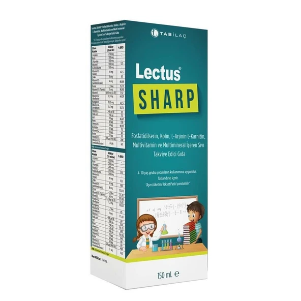 Lectus SHARP 150 ml Sıvı Takviye Edici Gıda ürün görseli
