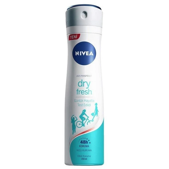 Nivea Dry Fresh Kadın Deodorant 150ml - 1