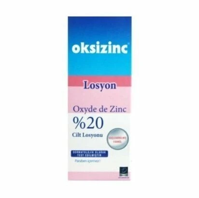 Oksizinc Losyon Çinko Oksit %20 100ml ürün görseli