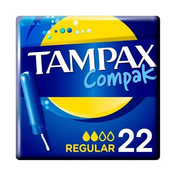 Okrid Tampax Compak Normal Tampon 22 Adet - 1