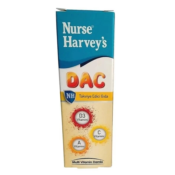 Nurse Harveys DAC Multivitamin Damla 30 ML ürün görseli