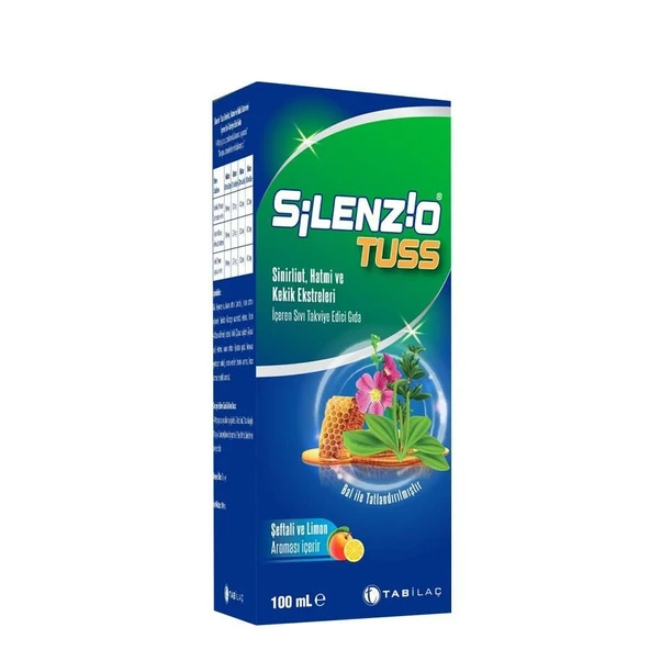 Silenzio Tuss Şurup 100ml ürün görseli