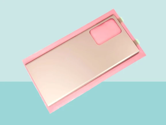 Tkgz - Samsung Galaxy Note 20 ULTRA Arka Kapak Batarya Kapağı -  GOLD ürün görseli 1