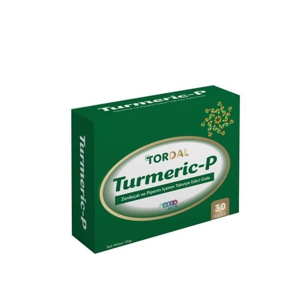 Tordal Turmeric P 30 Kapsül ürün görseli