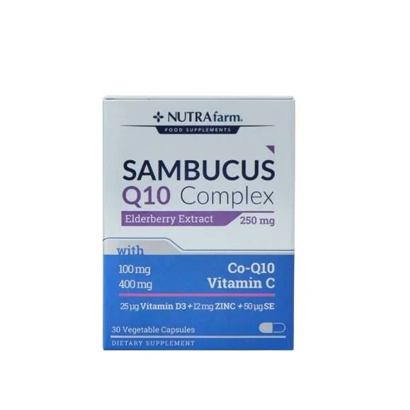 Nutrafarm Sambucus Q10 Complex 30 Kapsül ürün görseli