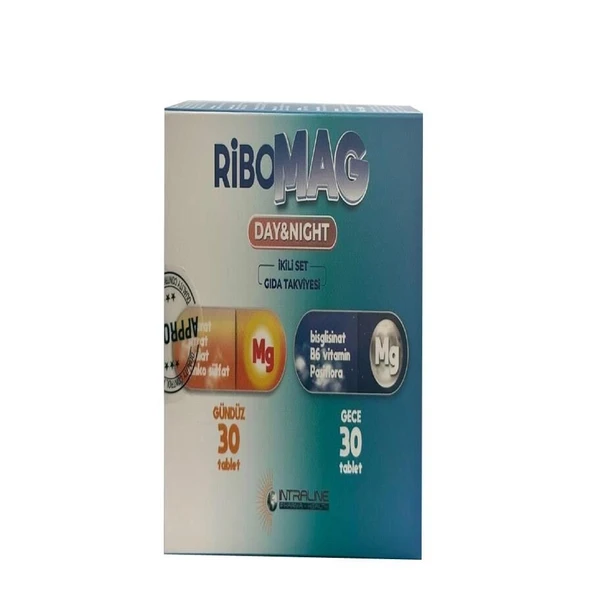 RiboMag Day & Night 30 + 30 Tablet ürün görseli