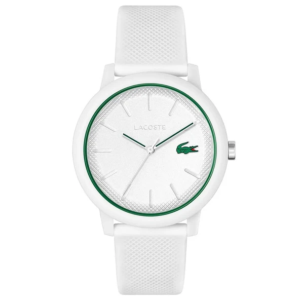 LACOSTE LAC2011169 BEYAZ SİLİKON KORDON UNISEX KOL SAATİ