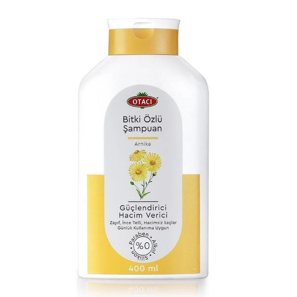 Otacı Bitki Özlü Şampuan ARNICA 400ml - Güçlendirici Hacim Verici - 1