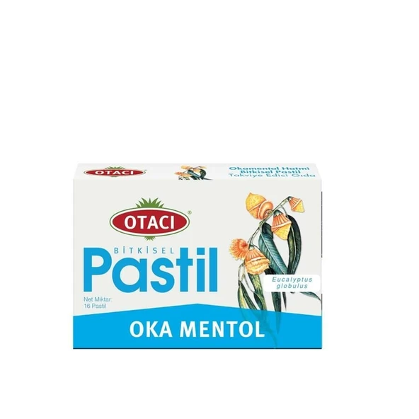 Otacı Oka Mentol Pastil 16lı ürün görseli