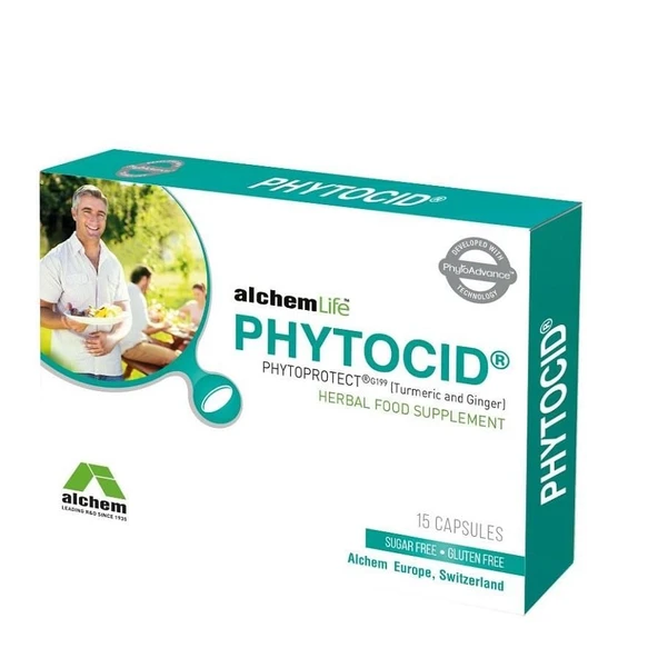 Phytocid Phyroprotect G199 (Turmeric - Ginger) 15 Kapsül ürün görseli