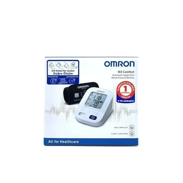 Omron M3 Comfort HEM-7155-E Üst Koldan Ölçer Tansiyon Aleti - 1