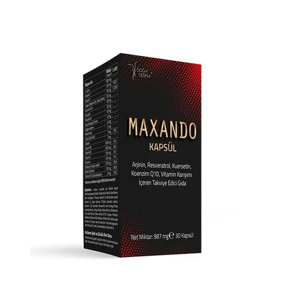 Maxando 30 Kapsül ürün görseli