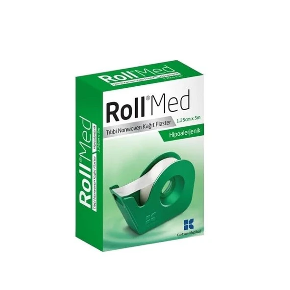 Roll Med 1,25CM x 5 M Nonwoven Yapışkanlı Flaster ürün görseli