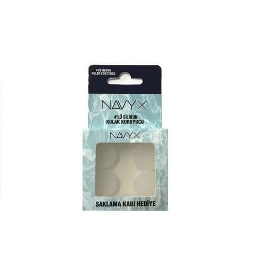 Navyx Silikon Kulak Koruyucu 4lü ürün görseli