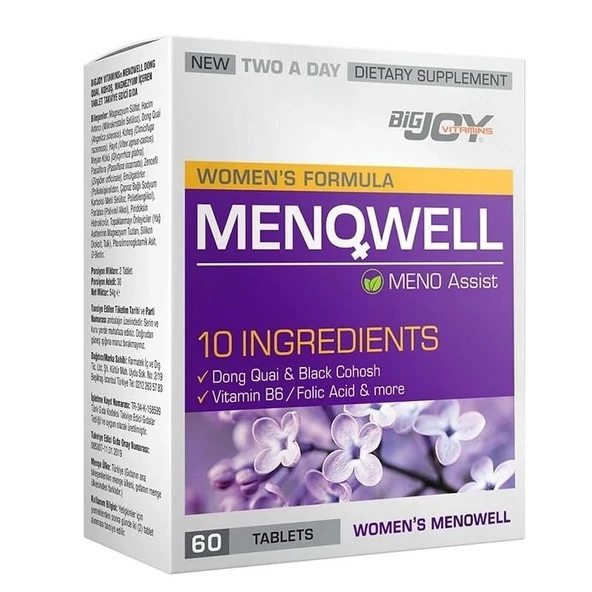 Suda Vitamin MenoWell Womens 60 Tablet ürün görseli